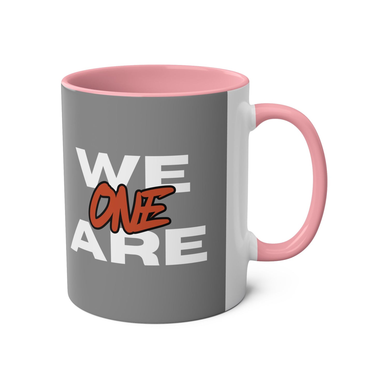 Two-Tone Coffee Mug - We Are One Design