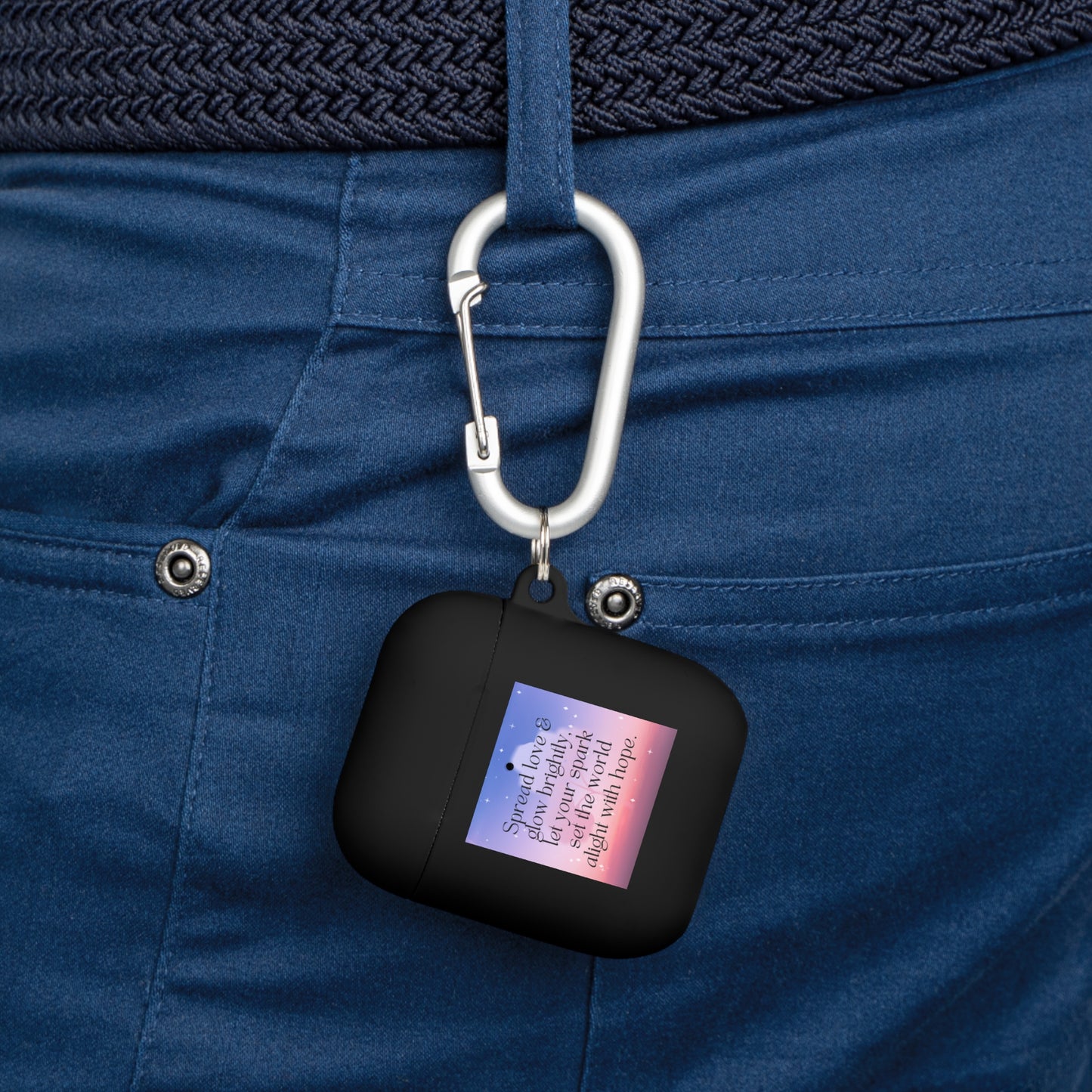 Airpods case cover - Glow Brightly Design