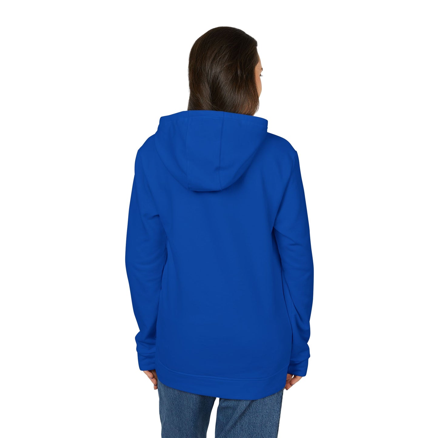 Adidas Fleece Hoodie -Empowering "Stand in Your Power!" Design - Cosy Comfort for Everyday Wear