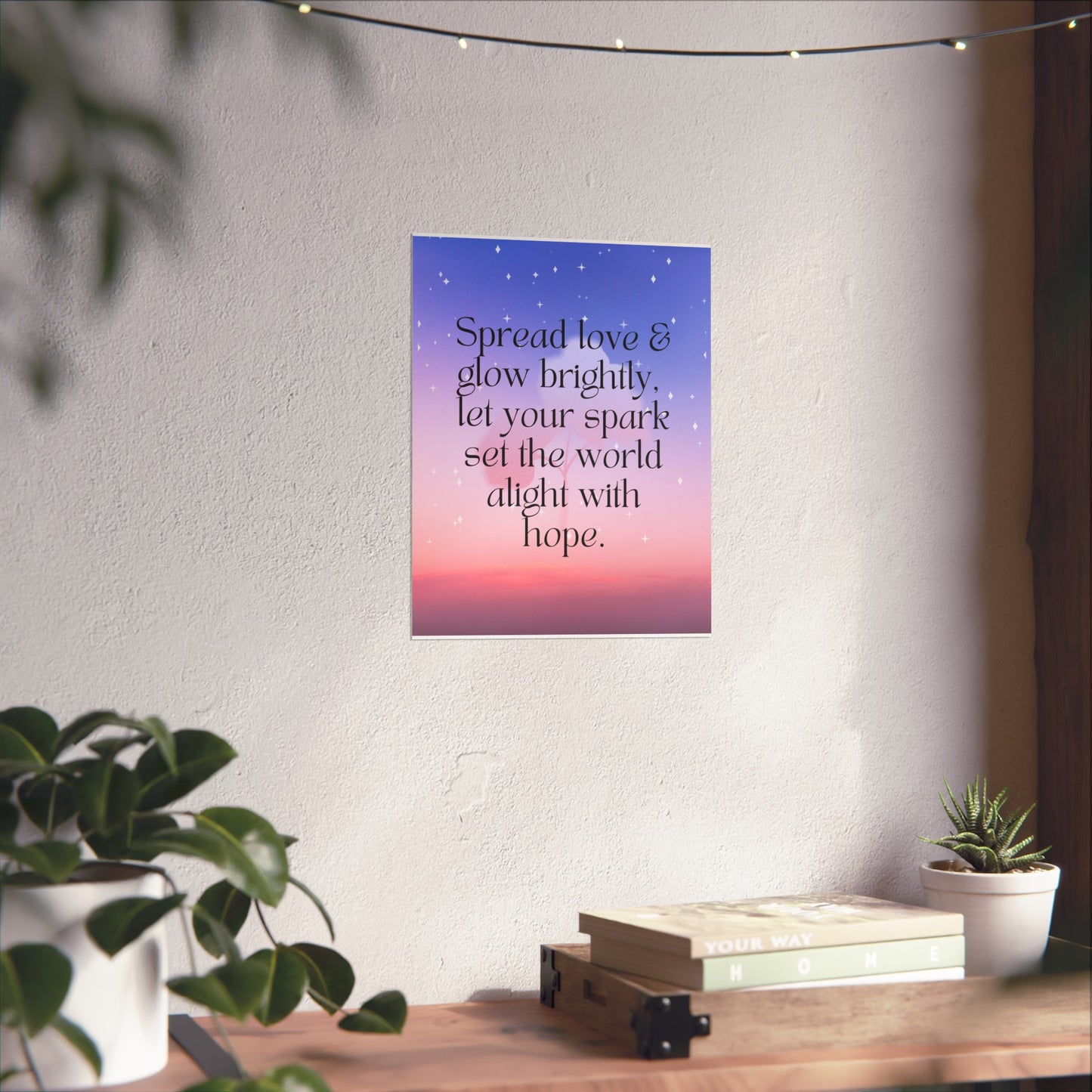 Motivational Fine Art Posters - Spread Love