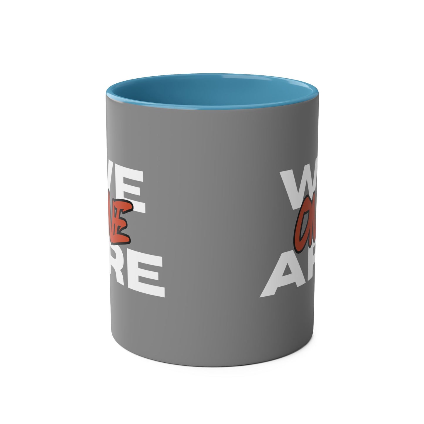 Two-Tone Coffee Mug - We Are One Design