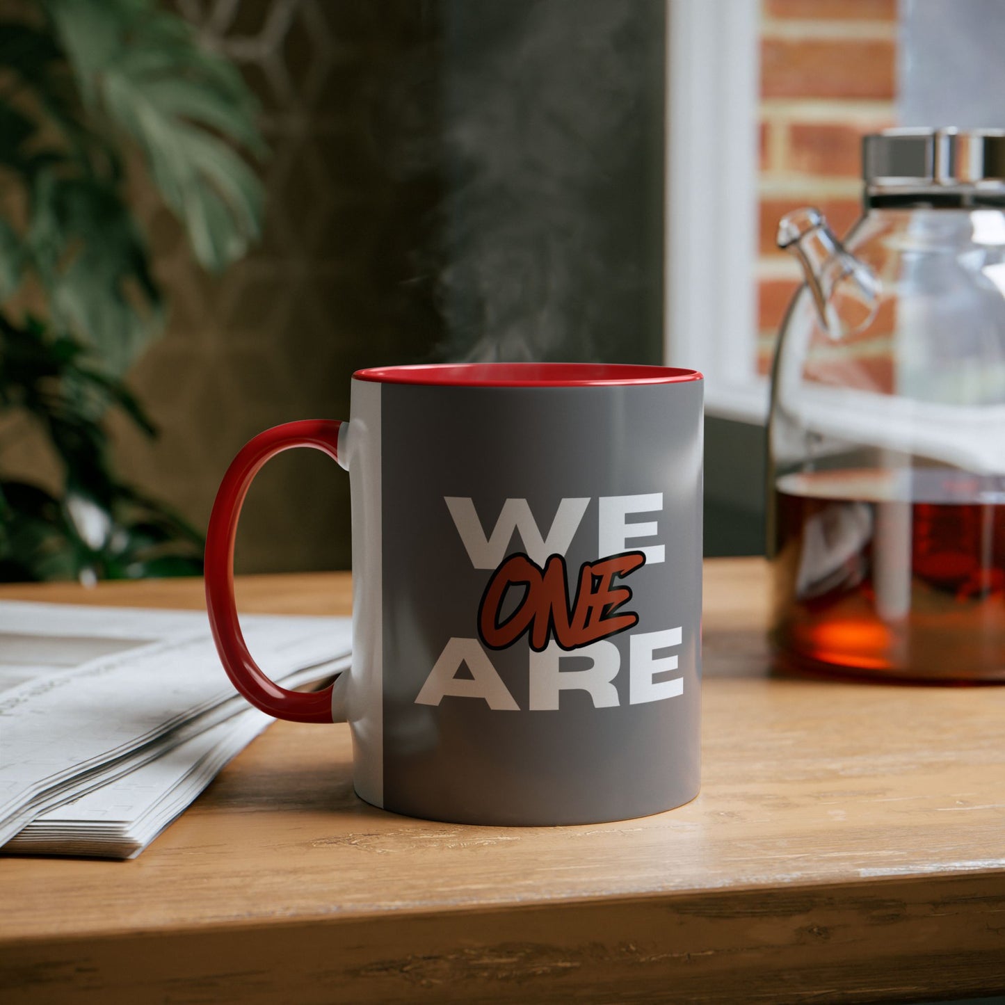 Two-Tone Coffee Mug - We Are One Design