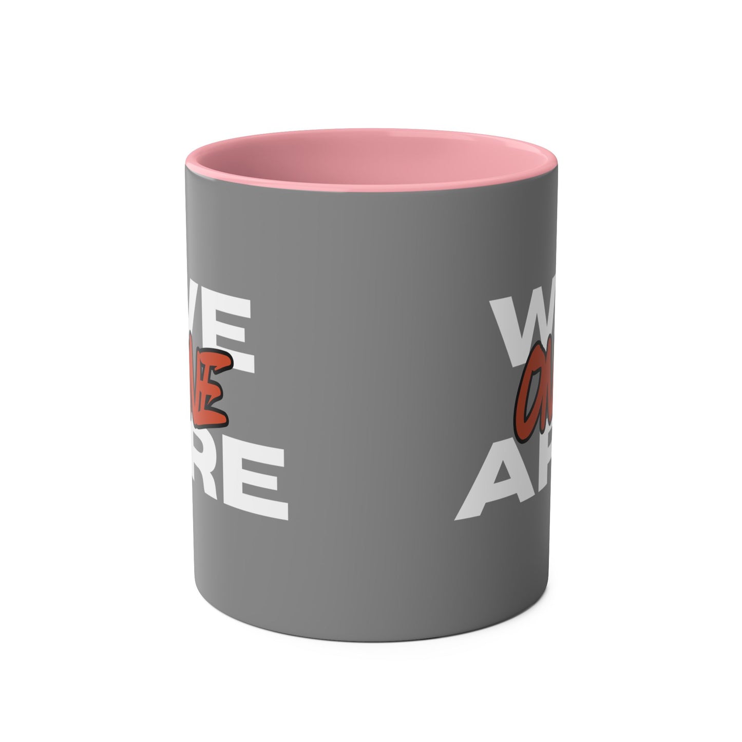 Two-Tone Coffee Mug - We Are One Design
