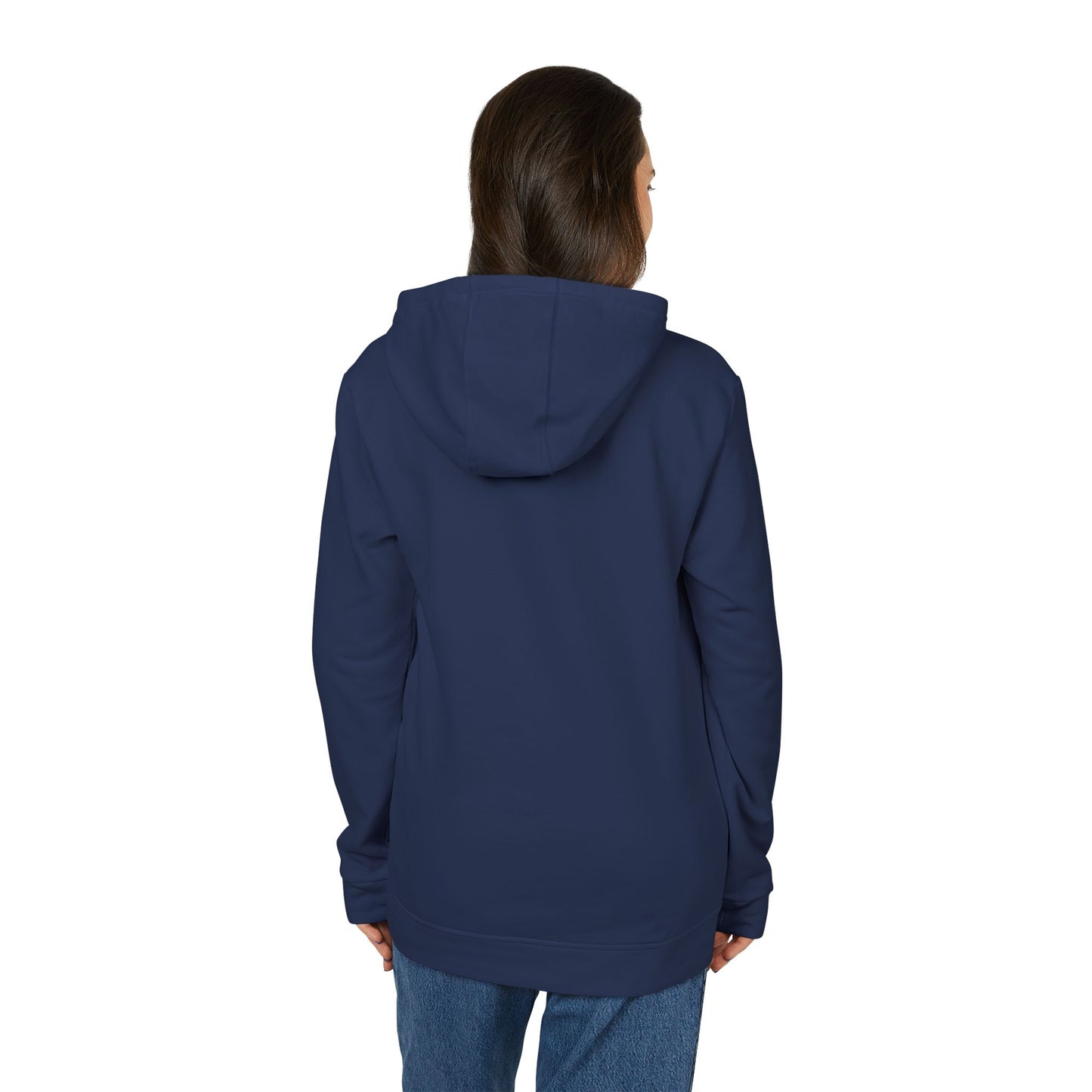Adidas Fleece Hoodie -Empowering "Stand in Your Power!" Design - Cosy Comfort for Everyday Wear