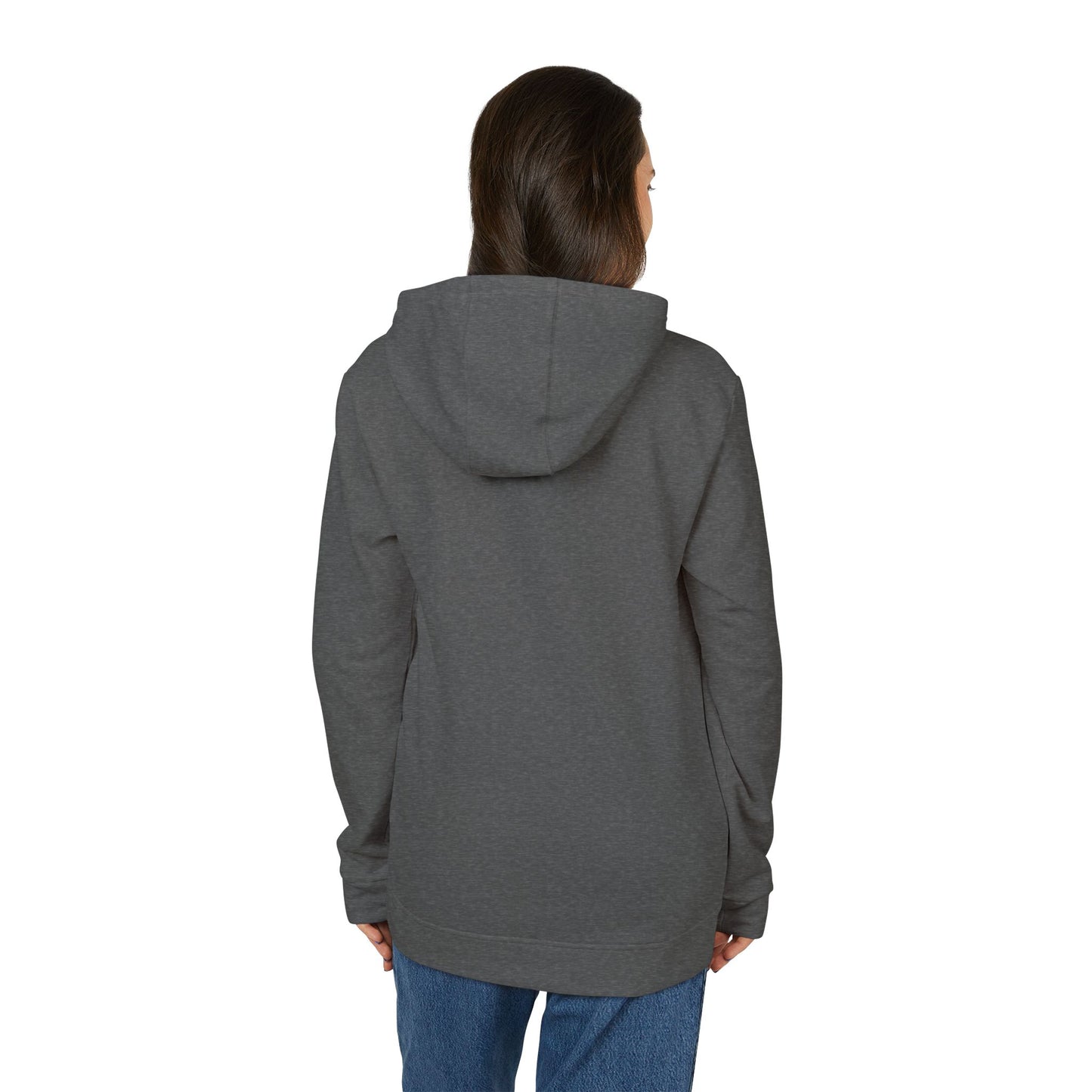 Adidas Fleece Hoodie -Empowering "Stand in Your Power!" Design - Cosy Comfort for Everyday Wear