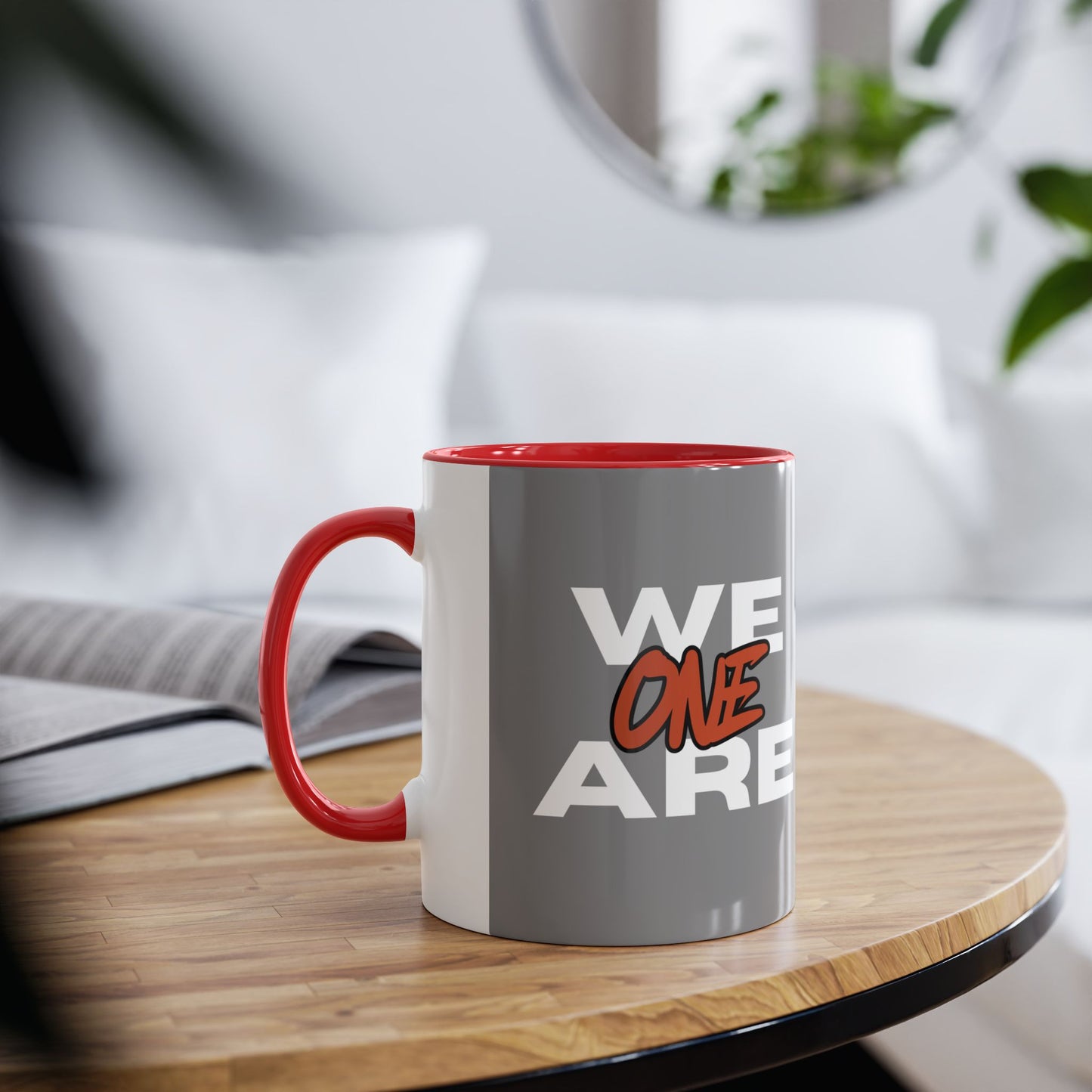 Two-Tone Coffee Mug - We Are One Design