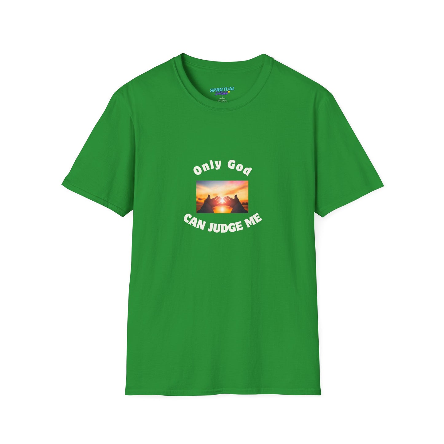 Only God Can Judge Me unisex softstyle cotton T-Shirt