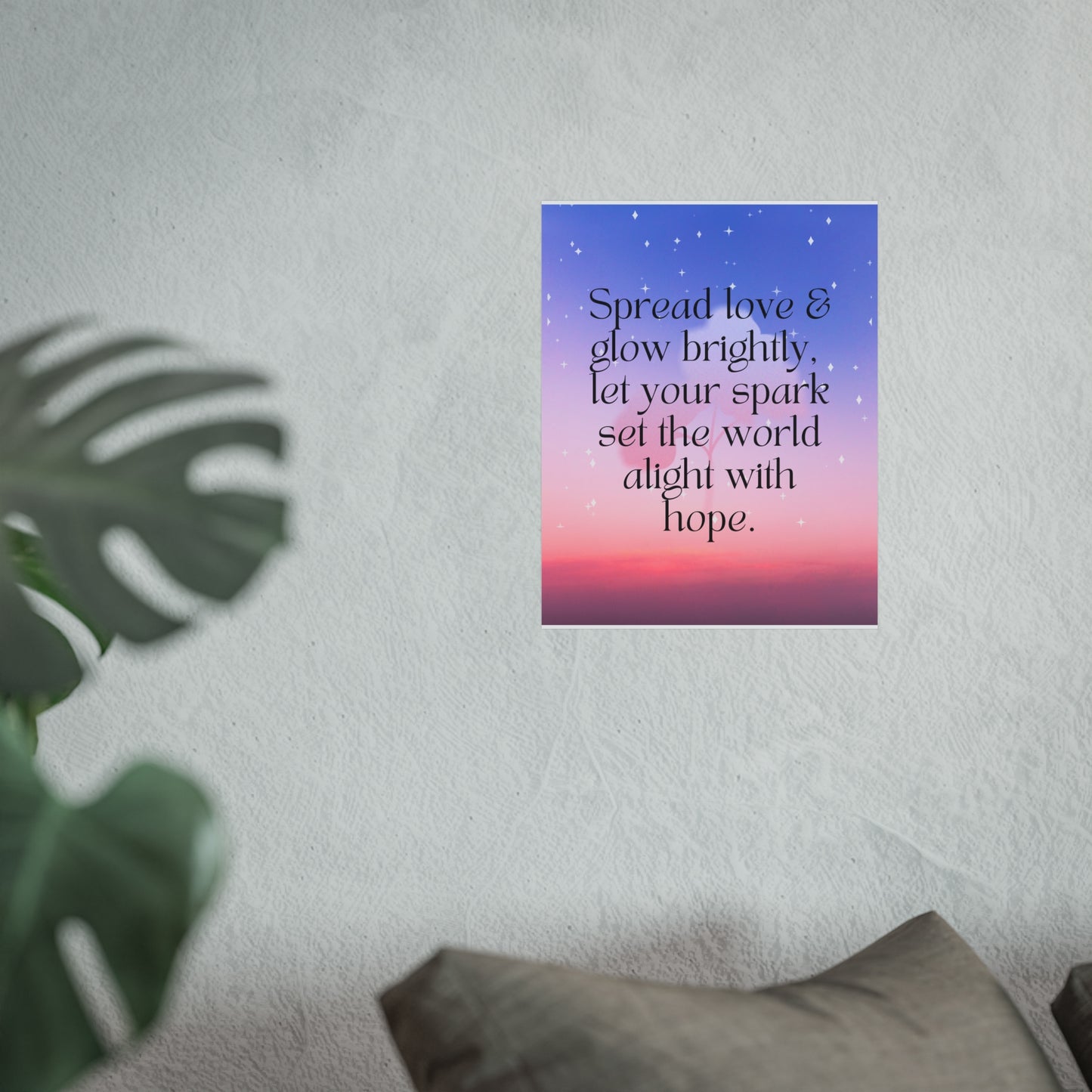Motivational Fine Art Posters - Spread Love