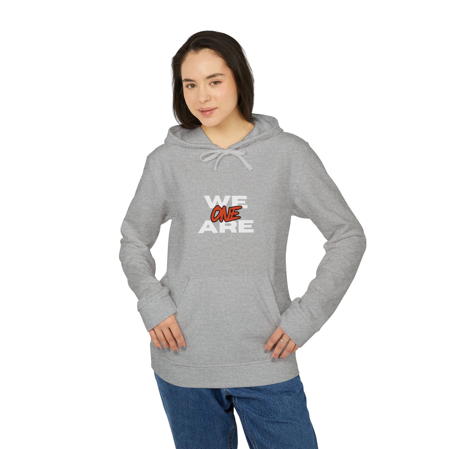 Adidas fleece hoodie - We Are One unisex design