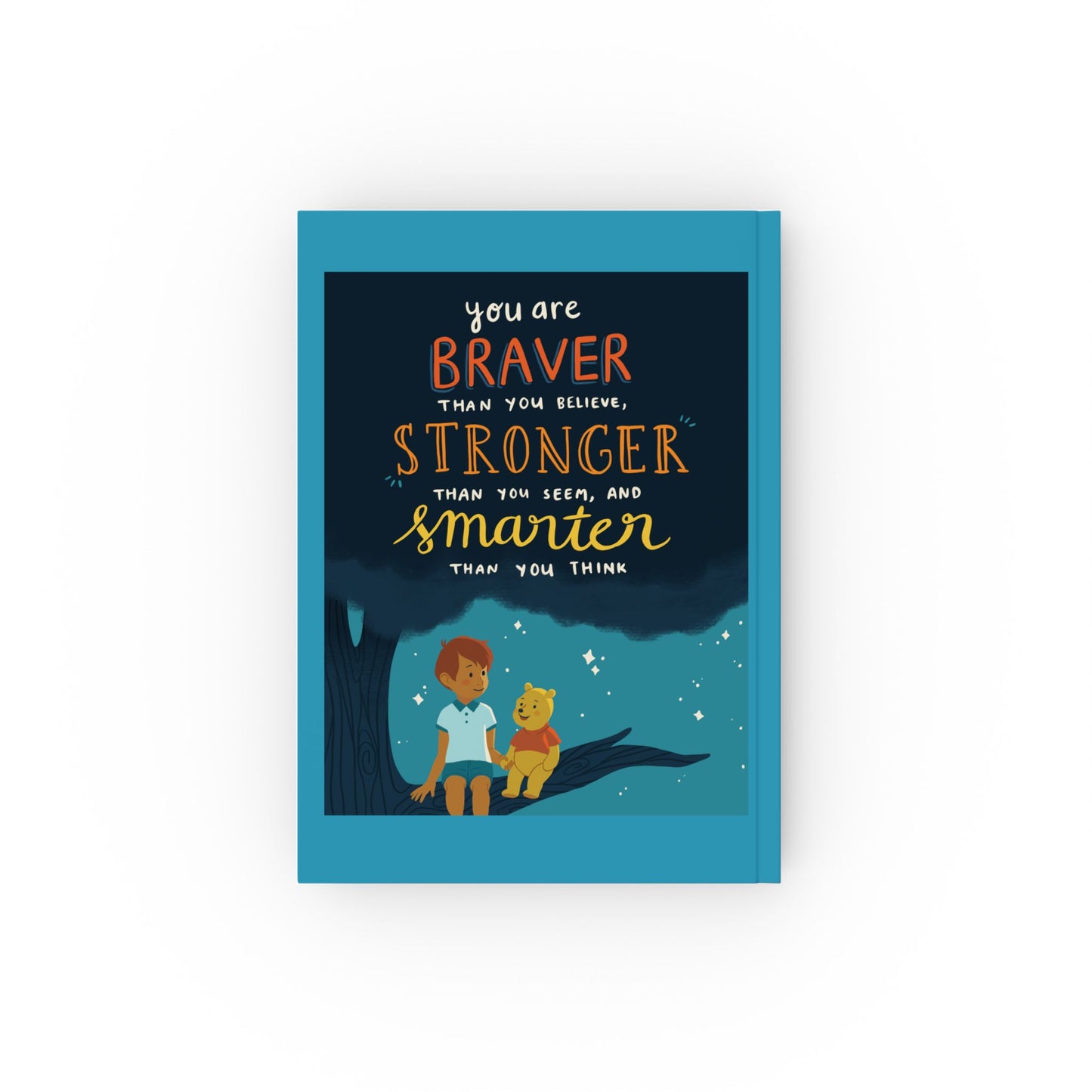 Braver Stronger Smarter Hard Backed Journal