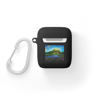 AirPods and AirPods Pro Case Cover - Mountain river design