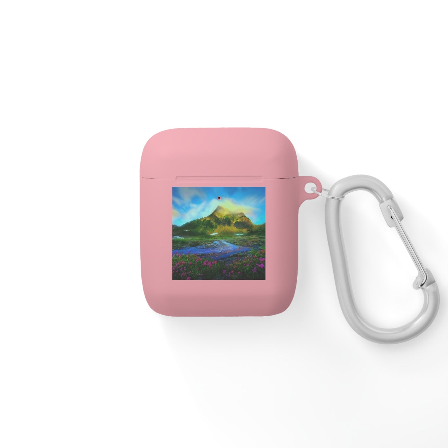 AirPods and AirPods Pro Case Cover - Mountain river design