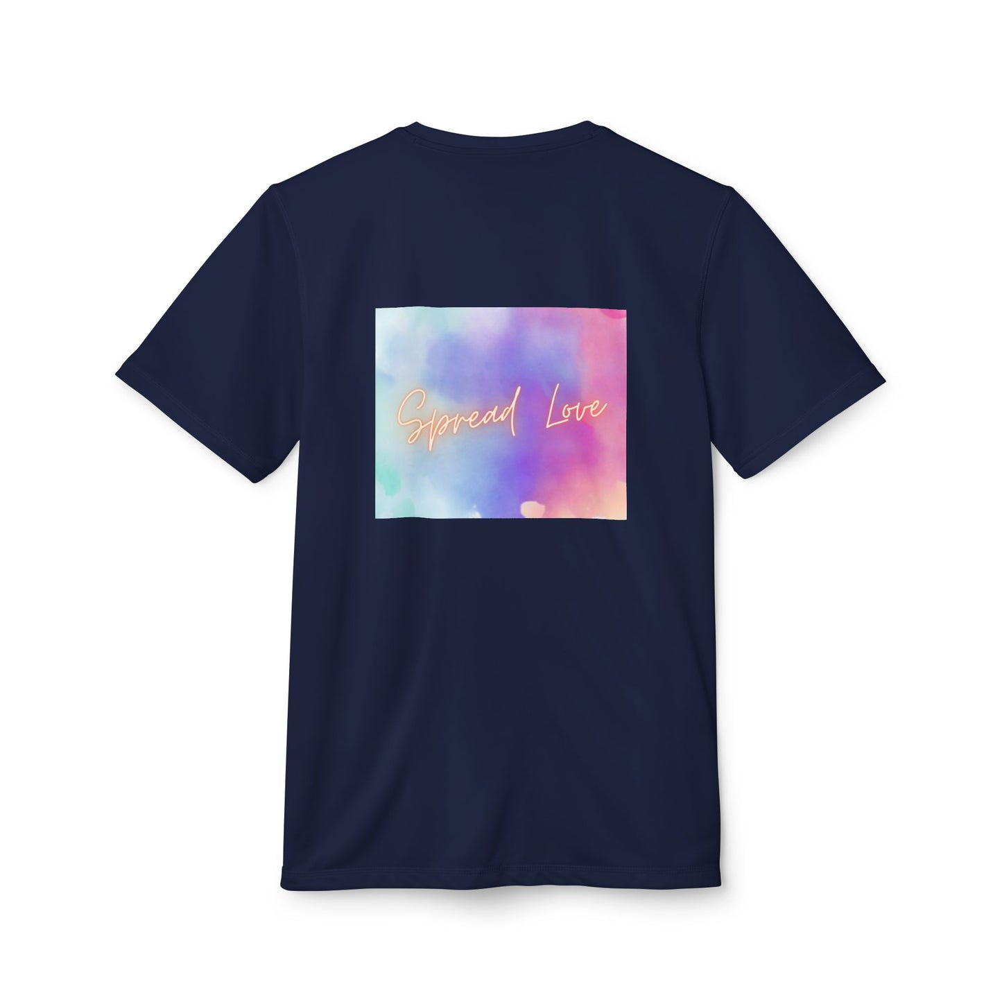 Adidas Motivational Sport T-shirt - Spread Love Design
