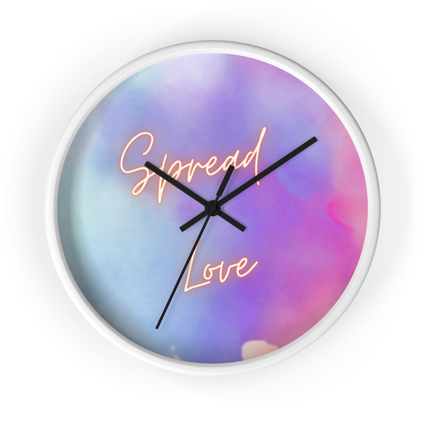 Spread Love Wall Clock