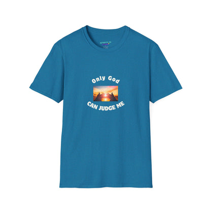 Only God Can Judge Me unisex softstyle cotton T-Shirt
