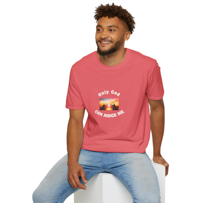 Only God Can Judge Me unisex softstyle cotton T-Shirt