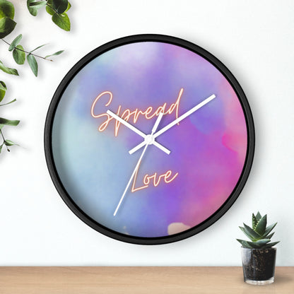 Spread Love Wall Clock