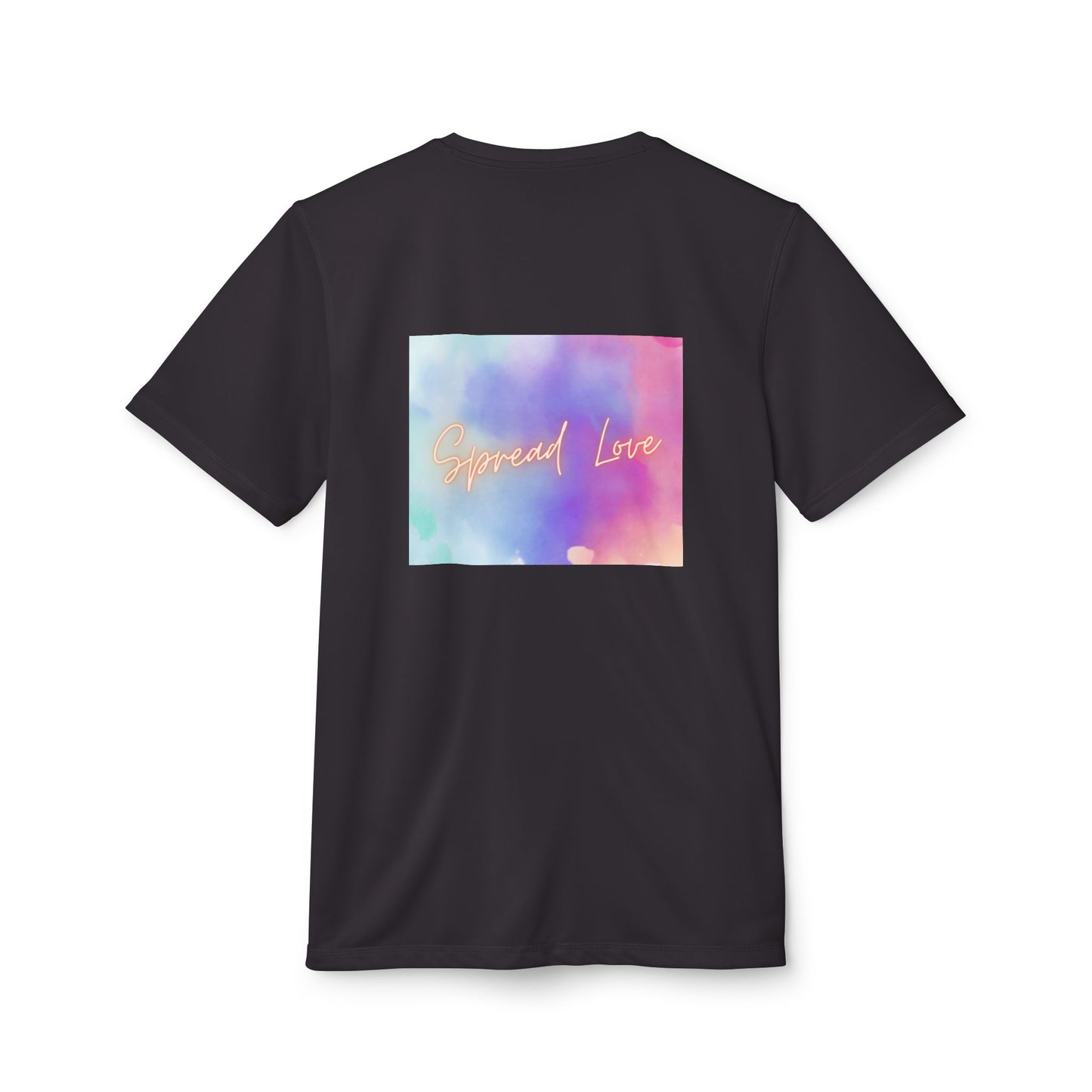 Adidas Motivational Sport T-shirt - Spread Love Design