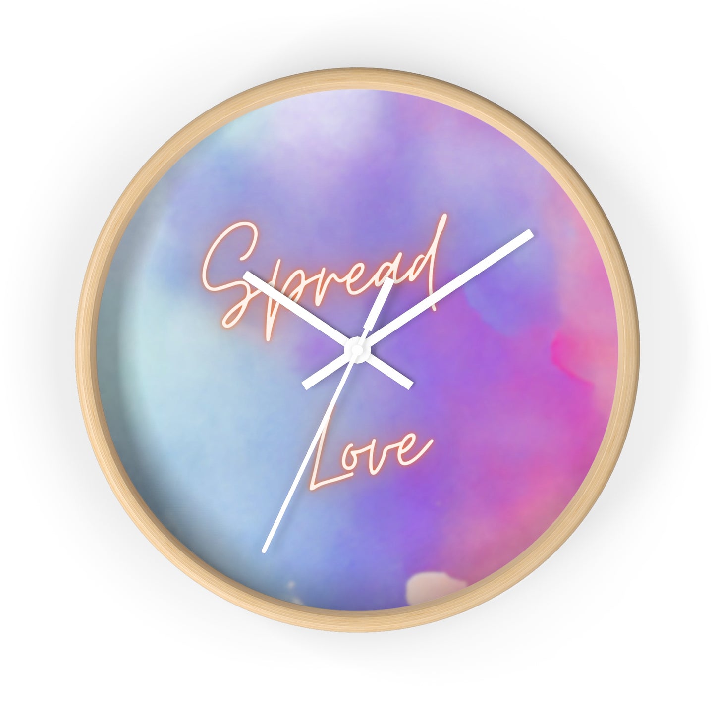 Spread Love Wall Clock