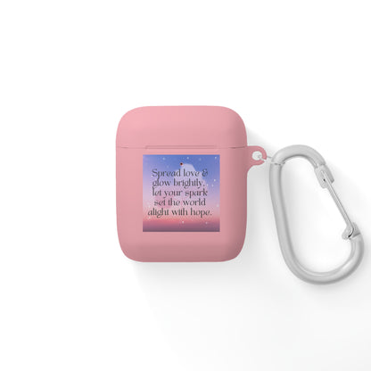 Airpods case cover - Glow Brightly Design