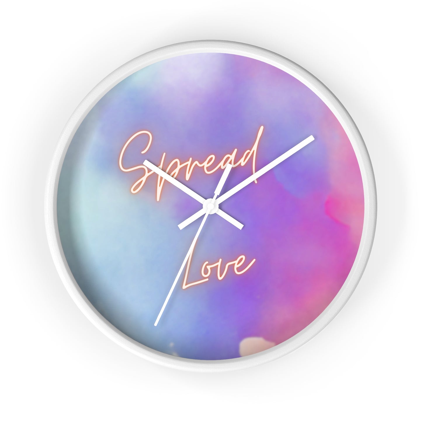 Spread Love Wall Clock