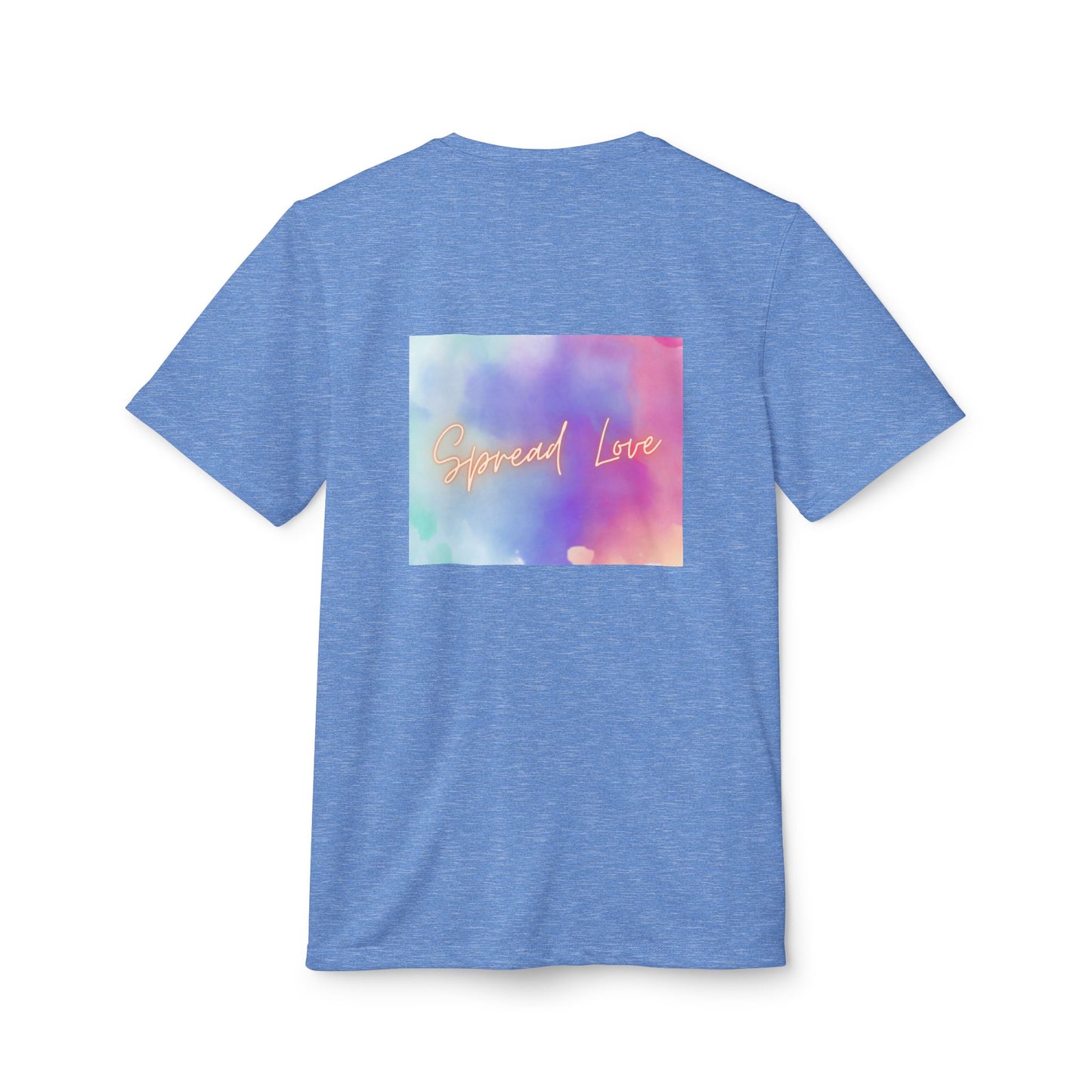 Adidas Motivational Sport T-shirt - Spread Love Design