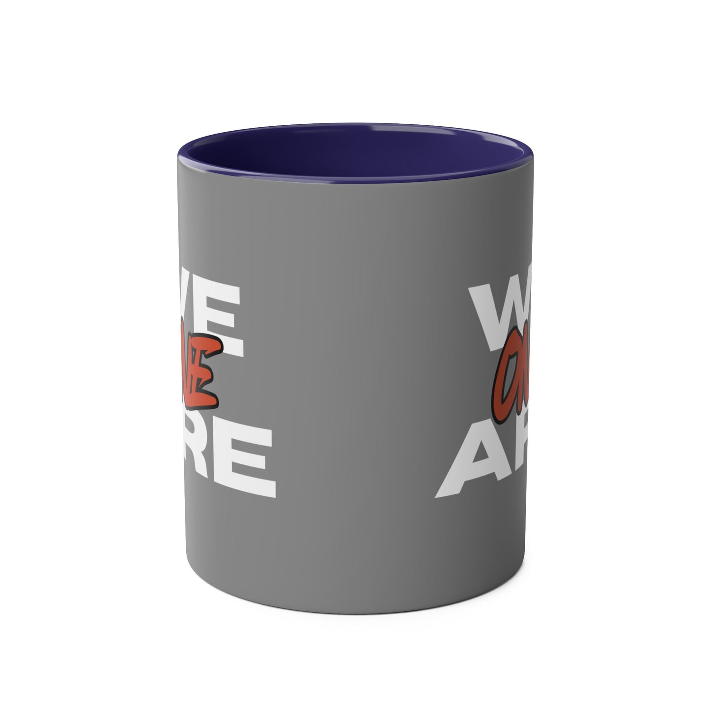Two-Tone Coffee Mug - We Are One Design