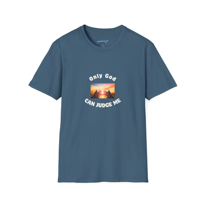 Only God Can Judge Me unisex softstyle cotton T-Shirt