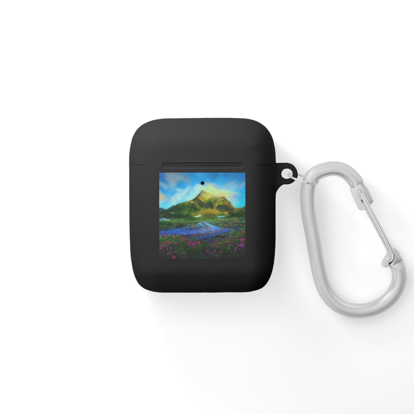 AirPods and AirPods Pro Case Cover - Mountain river design