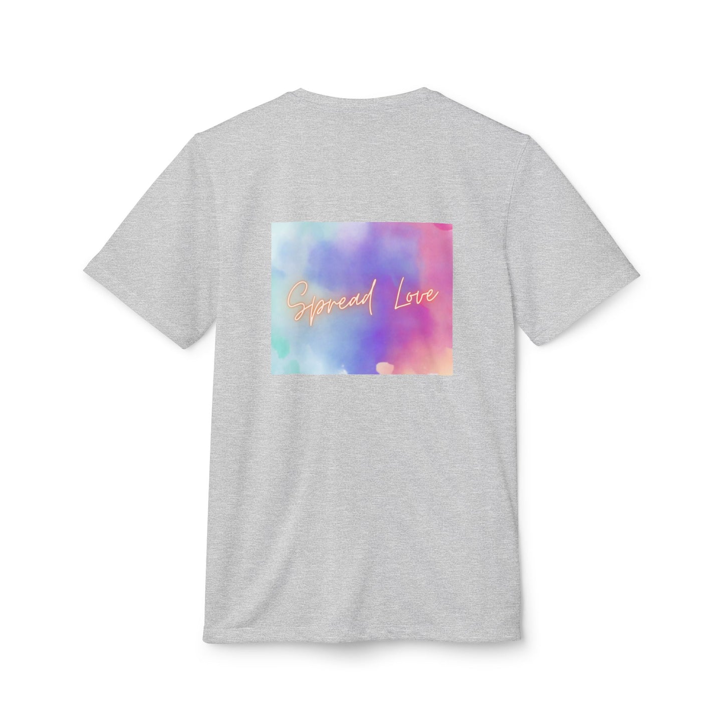 Adidas Motivational Sport T-shirt - Spread Love Design
