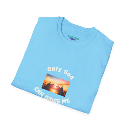 Only God Can Judge Me unisex softstyle cotton T-Shirt
