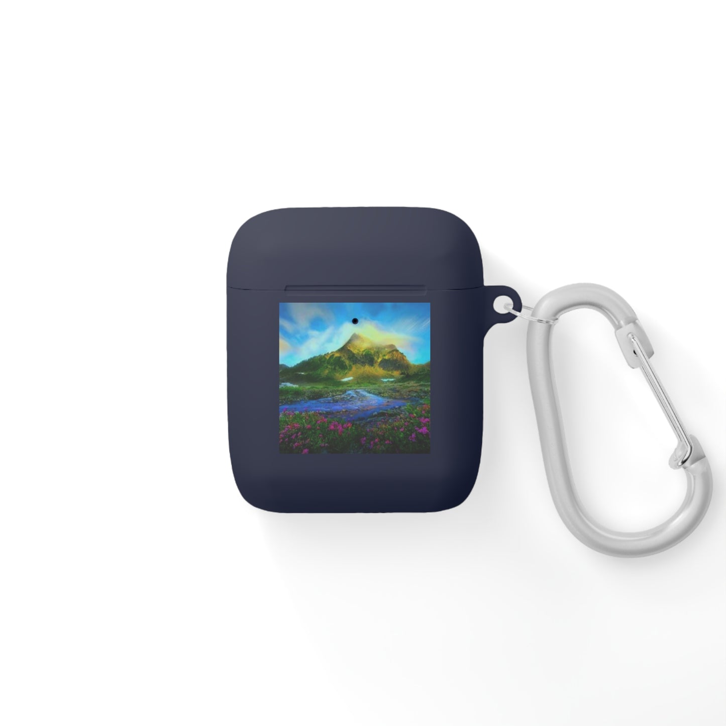 AirPods and AirPods Pro Case Cover - Mountain river design