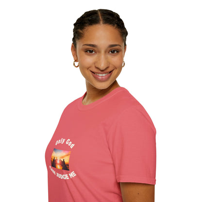 Only God Can Judge Me unisex softstyle cotton T-Shirt