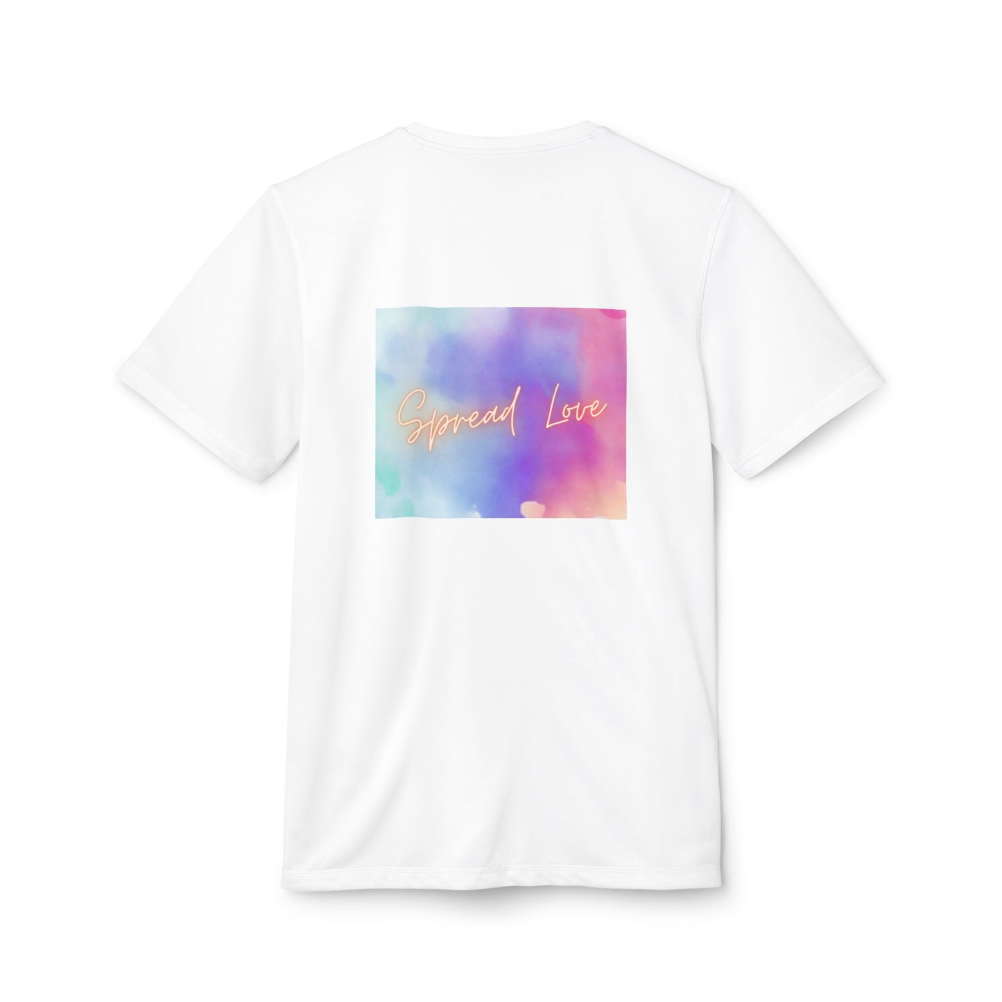 Adidas Motivational Sport T-shirt - Spread Love Design