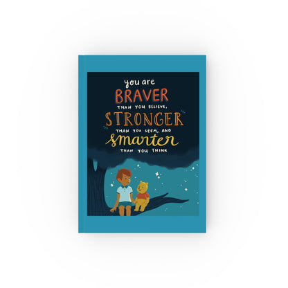 Braver Stronger Smarter Hard Backed Journal