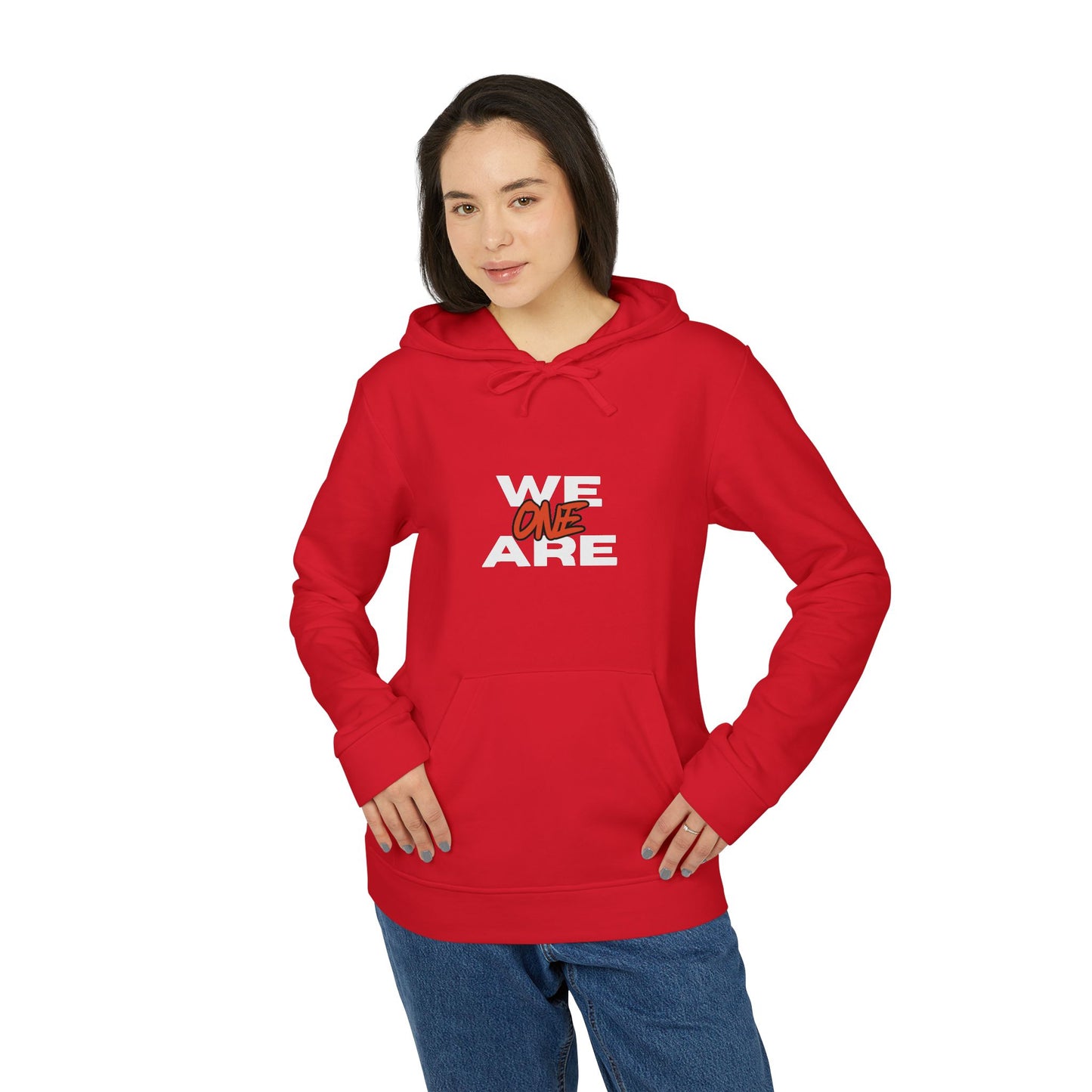Adidas fleece hoodie - We Are One unisex design