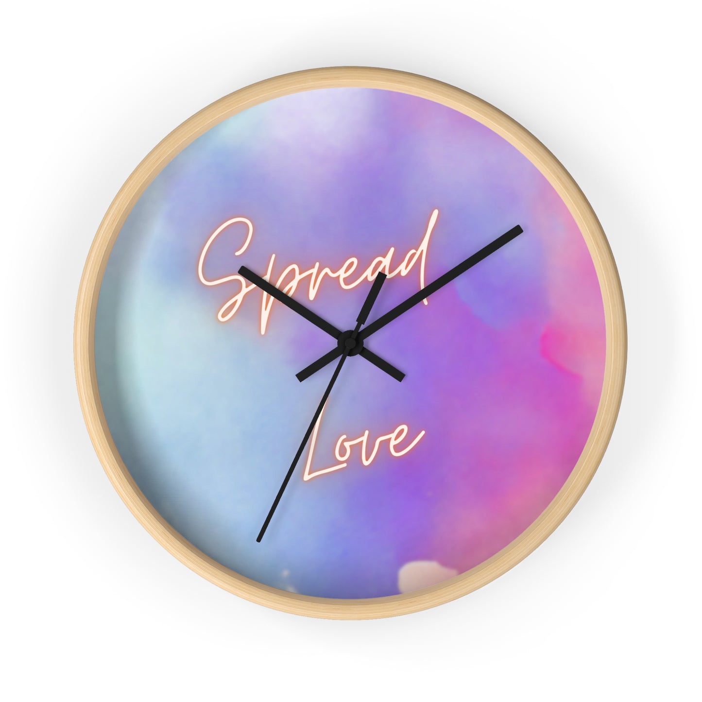 Spread Love Wall Clock
