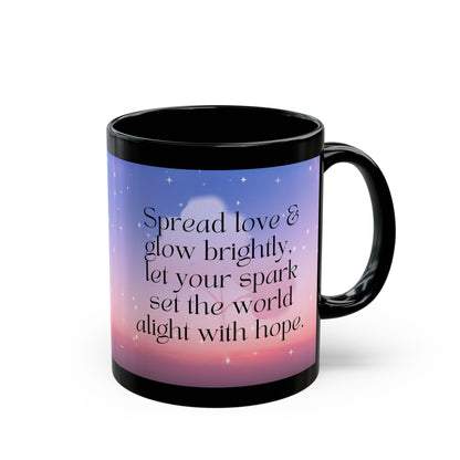 Inspirational Mug - Glow Brightly Design
