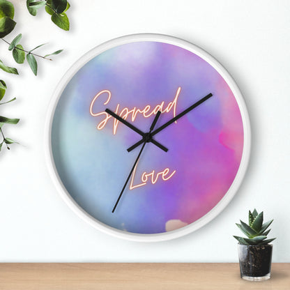 Spread Love Wall Clock